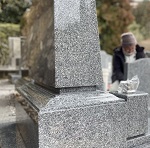 満願寺霊園大霊園（川西市）で新規墓石建立工事でした。