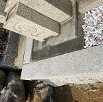 米谷墓地（宝塚市）のお墓の補修事例