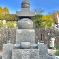 満願寺霊園（川西市）で新規建墓工事でした。