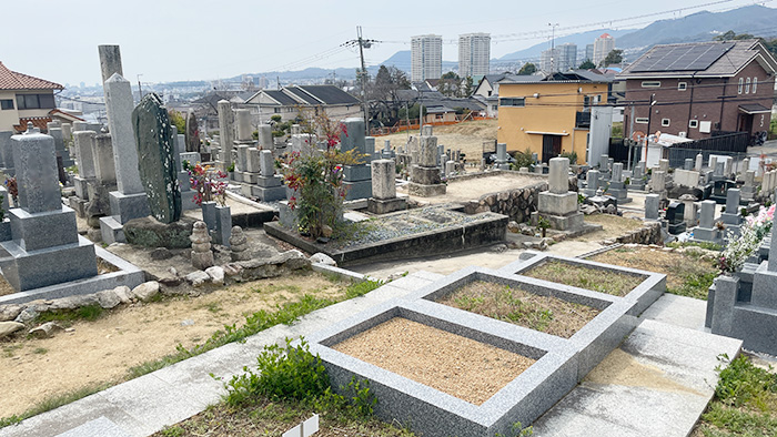 宝塚市売布の樹木葬｜米谷墓地の費用・申込み・区画情報