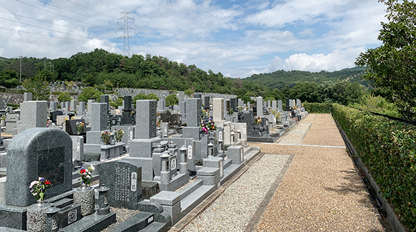 長尾山霊園の現地画像