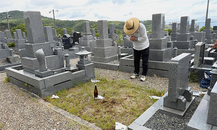 お墓建立前の墓地のお清め