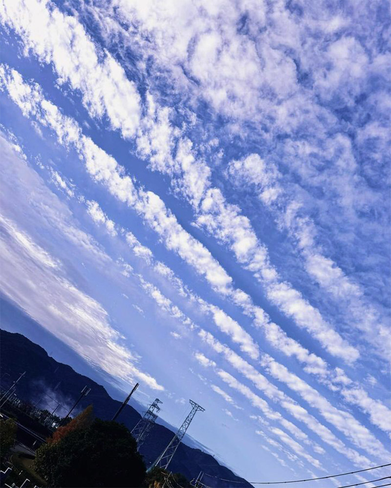 長尾山霊園から見た景色