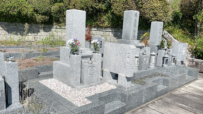 中山寺での和型墓石建立実績画像