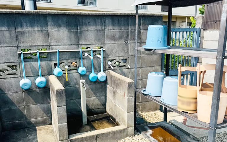 2025.7.6撮影　若草霊園の水場