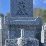 宝塚市営長尾山霊園で新規墓石建立工事